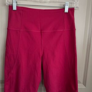 Girlfriend Collective Fuchsia Bike Shorts